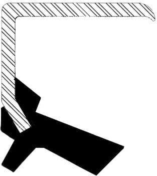 Shaft Seal, wheel hub 19036048B