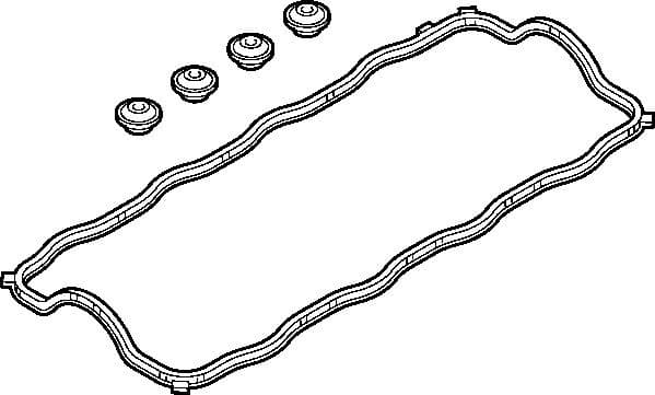 Gasket Set, cylinder head cover 685.670