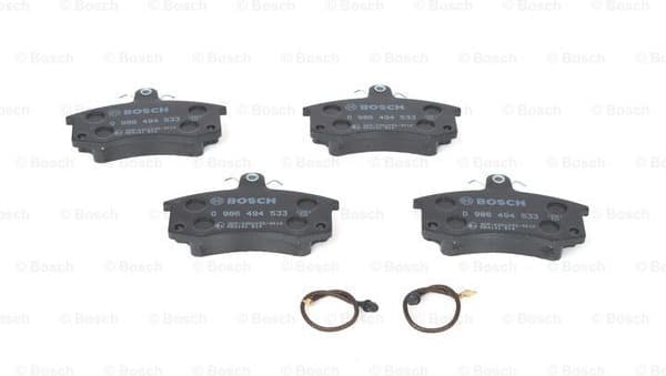Brake Pad Set, disc brake 0986494533 - image 6