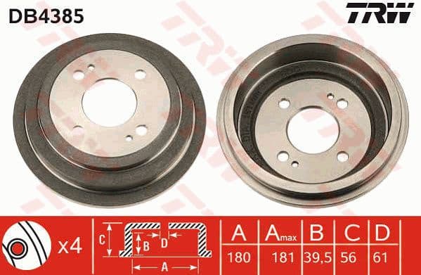 Brake Drum DB4385