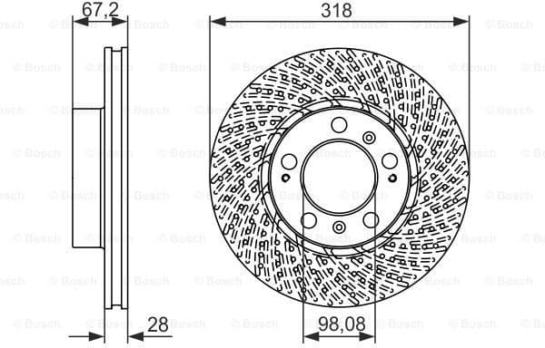 Brake Disc 0986479550 - image 5