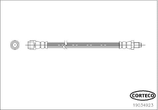Brake Hose 19034923
