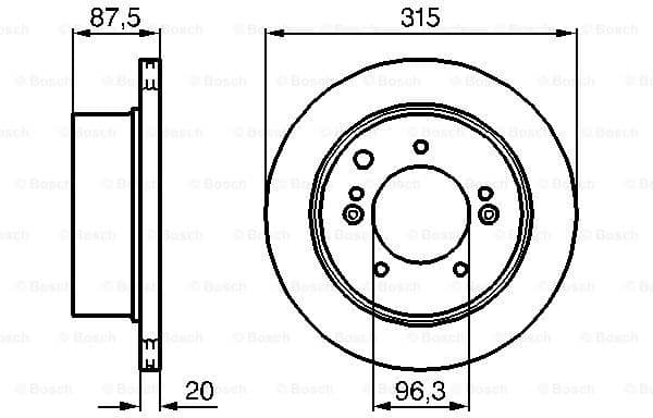 Brake Disc 0986479232 - image 5