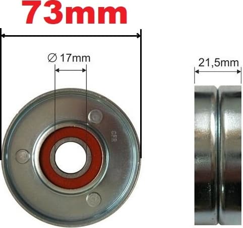 Tensioner belt DEX281