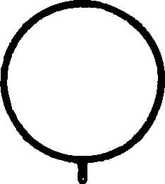 Gasket intake manifold 359.360