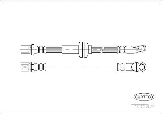 Brake Hose 19018472