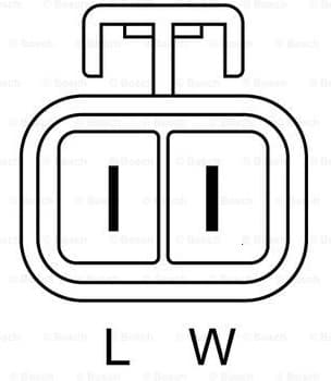 Alternator 0986048340 - image 2