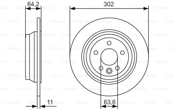 Brake Disc 0986479B19 - image 2