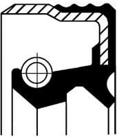 Shaft Seal, automatic transmission 12014616B