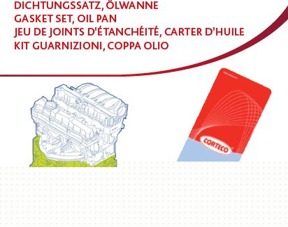 Gasket Kit, crankcase 427586P