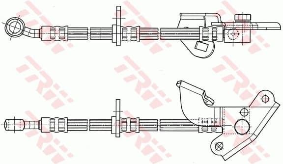 Brake Hose PHD583 - image 2