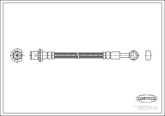 Brake Hose 19032452