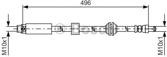 Brake Hose 1987481590