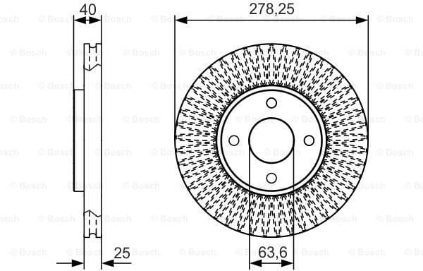 Brake Disc 0986479C48