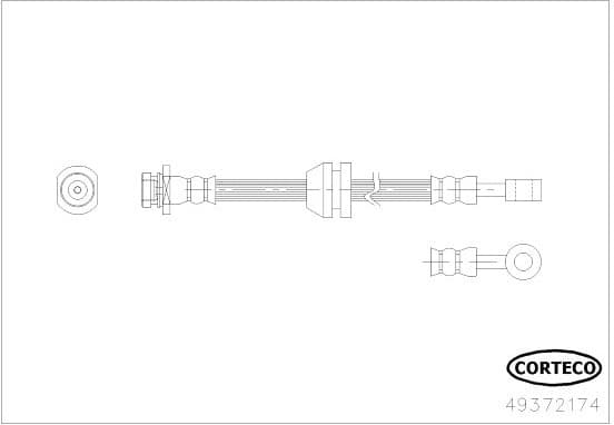 Brake Hose 49372174