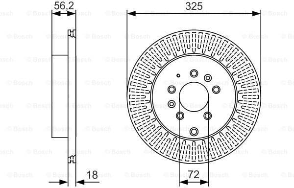 Brake Disc 0986479C30