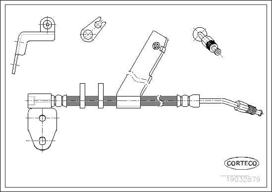 Brake Hose 19032879