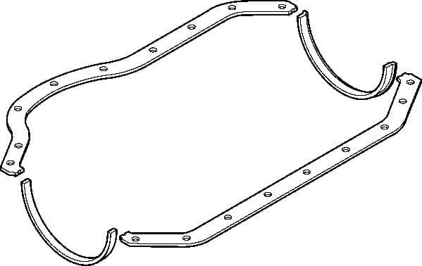 Gasket Set, oil sump 088.863