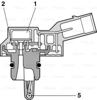 Sensor, fuel pressure 0261230110 - image 9