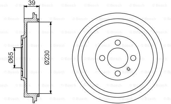 Brake Drum 0986477194