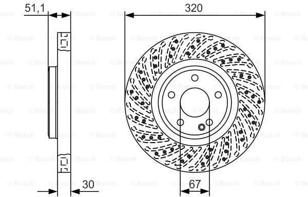 Brake Disc 0986479A60 - image 5