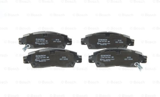 Brake Pad Set, disc brake 0986494858