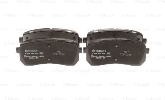 Brake Pad Set, disc brake 0986494828