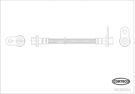 Brake Hose 19036500