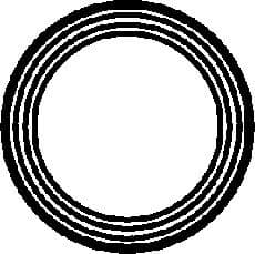 Gasket, exhaust pipe 027109H