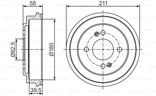 Brake Drum 0986477278 - image 5