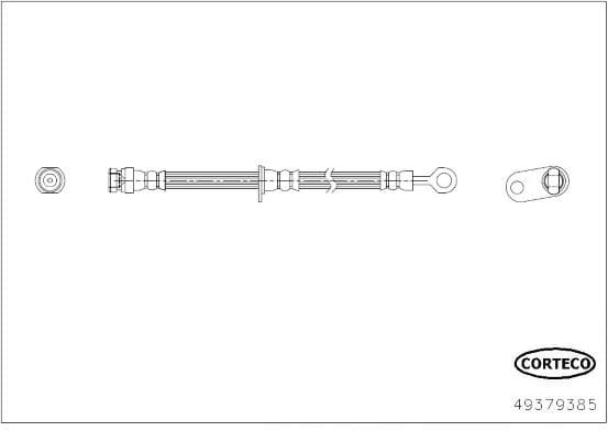 Brake Hose 49379385