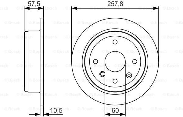 Brake Disc 0986479S08