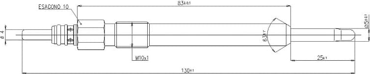 Glow plug ECO 502038