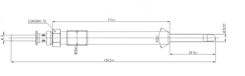 Glow plug ECO 502043