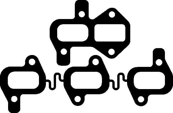 Gasket Set, exhaust manifold 196.600