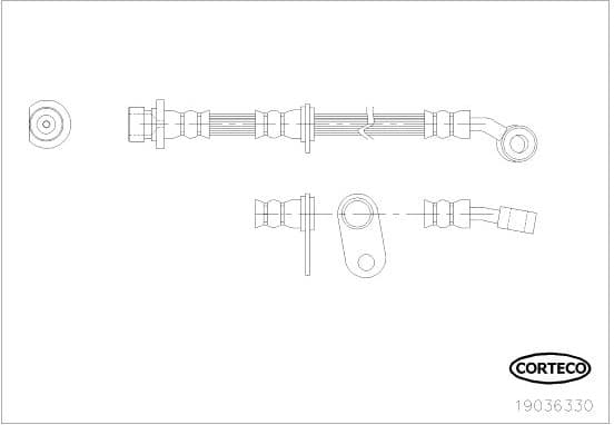 Brake Hose 19036330
