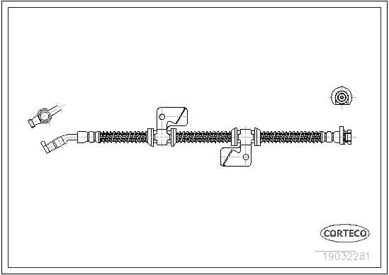 Brake Hose 19032281