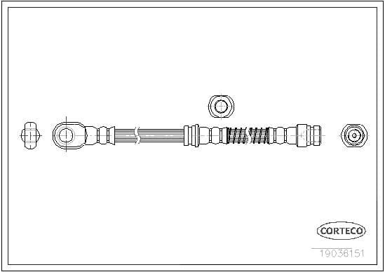 Brake Hose 19036151