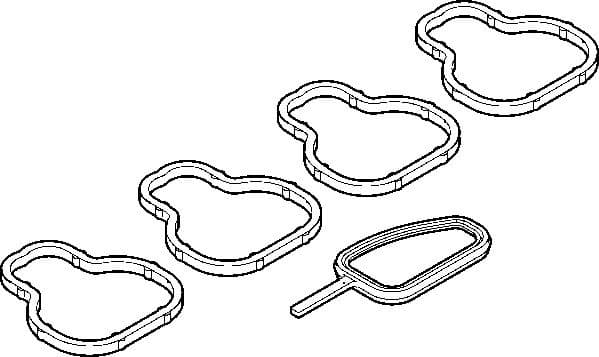 Gasket Set, intake manifold 537.950