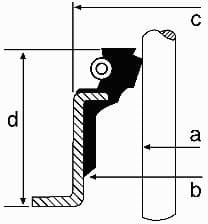 Seal Ring, valve stem 19019973