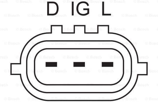 Alternator 0986082830 - image 2