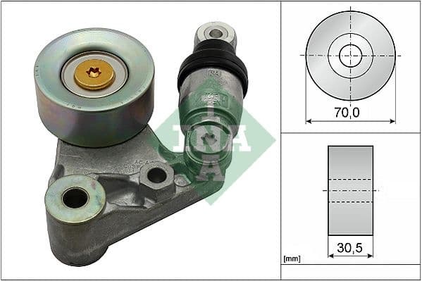 Belt Tensioner, V-ribbed belt 534062910