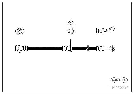 Brake Hose 19032892