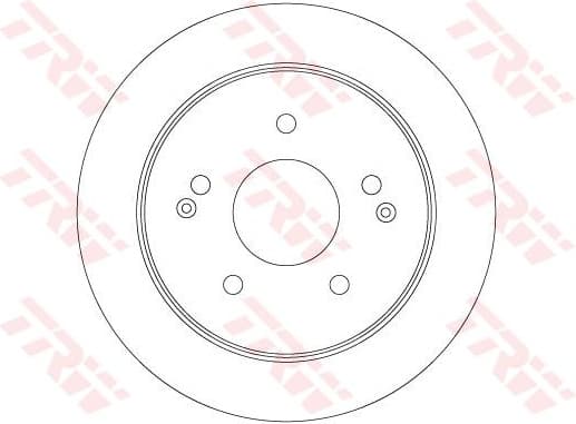 Brake Disc TRW SINGLE DF6879S