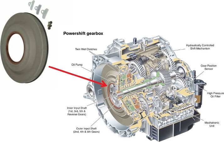 Sear gear box input shaft 854.210 - image 2
