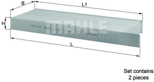 Filter, cabin air LA428/S