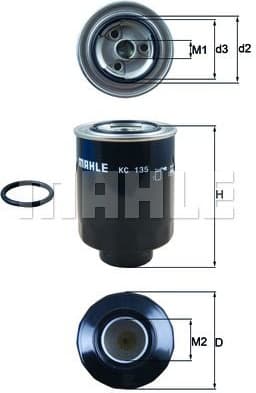 Fuel Filter KC135D
