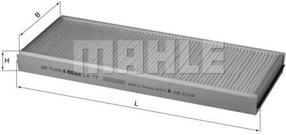 Filter, cabin air LA77