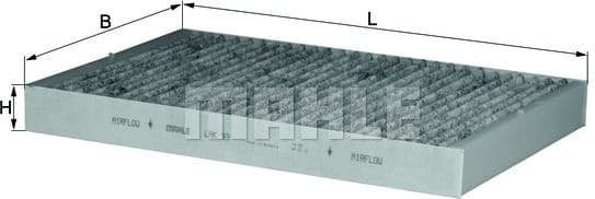 Filter, cabin air LAK93