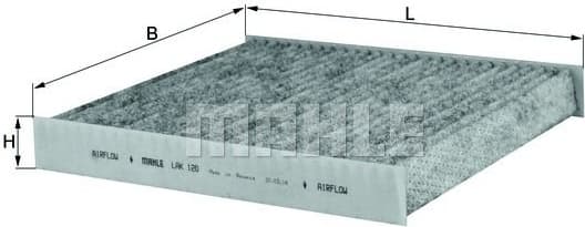 Filter, cabin air LAK120